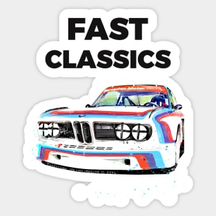 3.0 SCL classic car Sticker